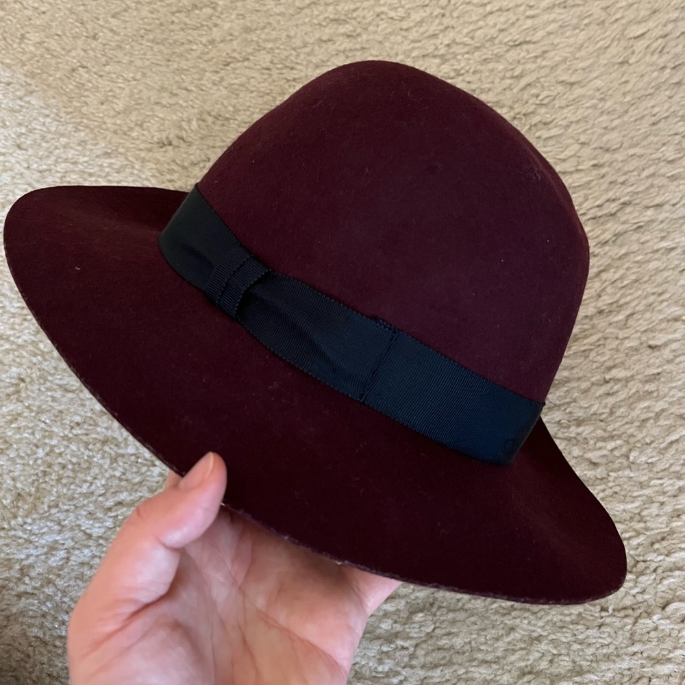 🧡 CA4LA 100% wool fedora hat one size